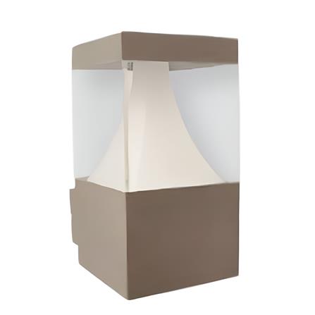 YETPLUS LAWN LAMP W3299-1 1X12W STONE GREY