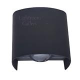 YETPLUS WALL OUTDOOR W7000-2 2x1W WARM WHITE (3000K) GLITTERING BLACK