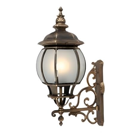 PRE-ORDER BRIGHT OBJECTIVES WALL OUTDOOR 8803/W 735MM E27 ANTIQUE BRASS