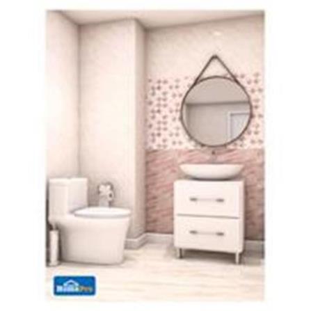 VANITY WASHBASIN WITH CABINET MOYA VC-1322 WHITE