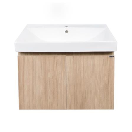 VANITY WASHBASIN AND CABINET MOYA PZMY-001 NATURAL OAK [EXCLUSIVE FROM HOMEPRO THAILAND]