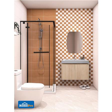 VANITY WASHBASIN AND CABINET MOYA PZMY-001 NATURAL OAK [EXCLUSIVE FROM HOMEPRO THAILAND]