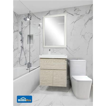 VANITY WASHBASIN WITH CABINET MOYA PZMY-002 LIGHT OAK [EXCLUSIVE FROM HOMEPRO THAILAND]