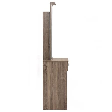 NAOMI DRESSING TABLE W/STOOL SONOMA DARK