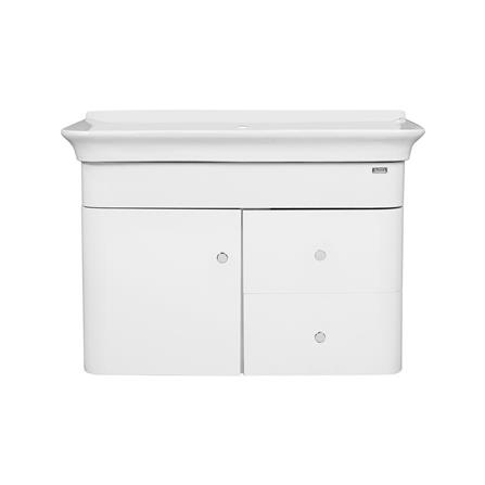 VANITY WASHBASIN WITH CABINET MOYA VC-11008 WHITE [EXCLUSIVE FROM HOMEPRO THAILAND]