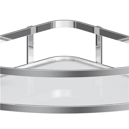 1-TIER GLASS CORNER SHELF MOYA NXT-BK-005SPH [EXCLUSIVE FROM HOMEPRO THAILAND]