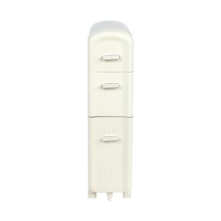 3-TIER NARROW DRAWER UNIT STACKO MOST 43X18X73CM WHITE [EXCLUSIVE FROM HOMEPRO THAILAND]