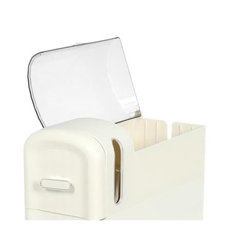 3-TIER NARROW DRAWER UNIT STACKO MOST 43X18X73CM WHITE [EXCLUSIVE FROM HOMEPRO THAILAND]