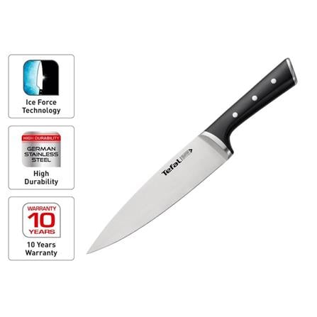 TEFAL ICE FORCE CHEFE KNIFE 20CM K23202