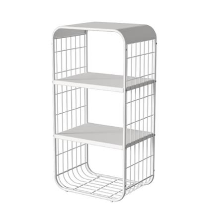 3-TIER SHELF MELLOW 43X30.5X84CM WHITE