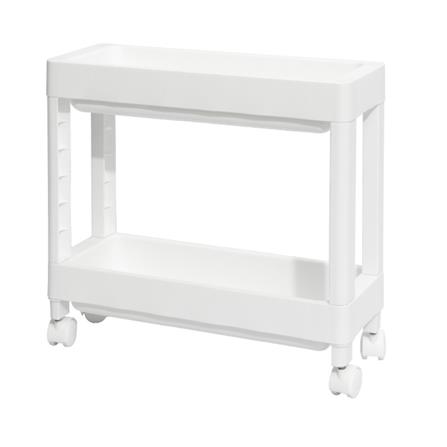 2TIER SHELVES MONO 48X18X45 WHITE