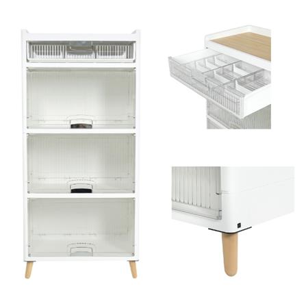 3-TIER DRAWER JOIN 58X35X125.5 WHITE