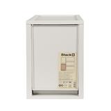 DRAWER BOX STACKO CIRCULAR SIZE M 19X36.5X26.7CM GREY