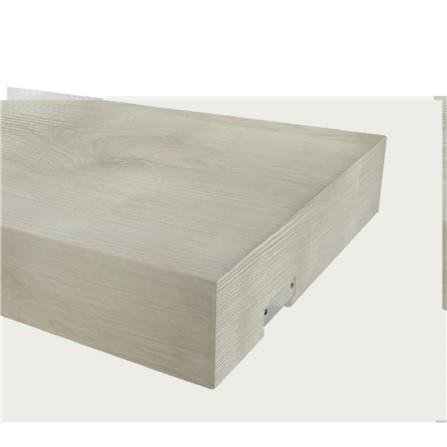 FLOATING SHLEF+LED 80X24X5CM ROMAN WHITE