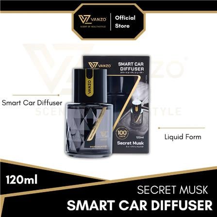 VANZO SMART CAR DIFFUSER SECRET MUSK 120ML