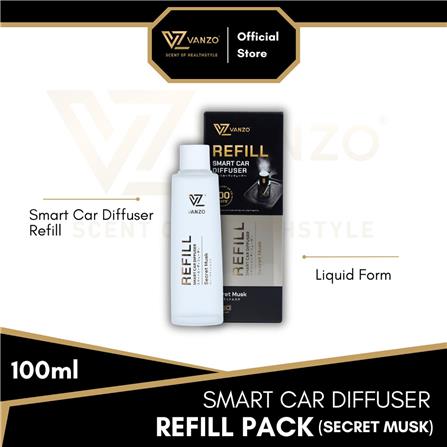 VANZO SMART CAR DIFFUSER REFILL SECRET MUSK 100ML
