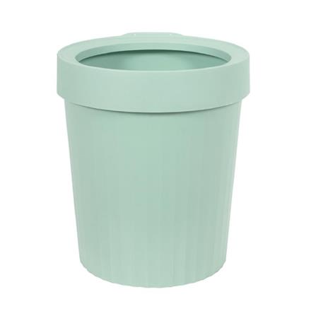 DUSTBIN ROUND VIVE ACCO 9L GREEN 23.5X27CM