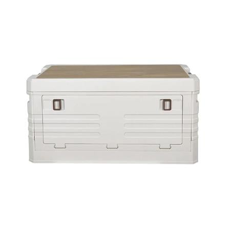 STORAGE BOX GLAM S 47.5X29.5X24CM WHITE