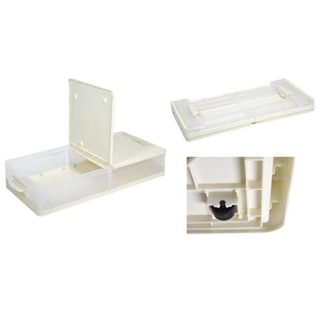STORAGE BOX BONNIE S 82X40X16.5CM WHITE