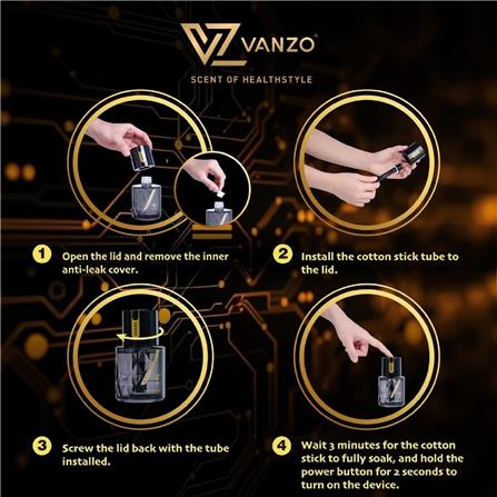 VANZO SMART CAR DIFFUSER REFILL ENGLISH PEAR & FREESIA 100ML