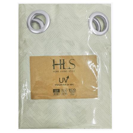 HOME LIVING STYLE CURTAIN EYELET FIELD 180X250CM CREAM