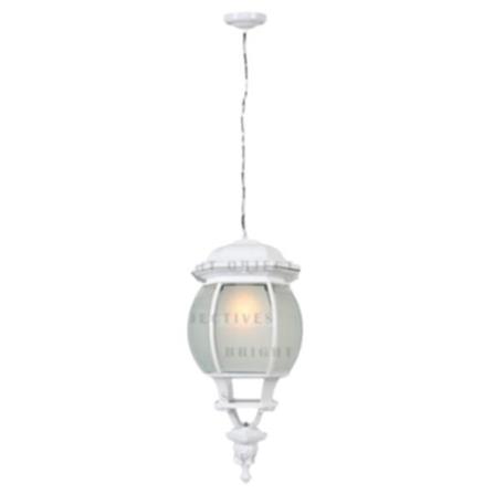 PRE-ORDER BRIGHT OBJECTIVES PENDANT OUTDOOR LAMP 8806/P 900MM E27 WHITE