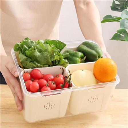 FRIDGE STORAGE BOX WITH 1 COMPARTMENT 3000ML 3771H-1