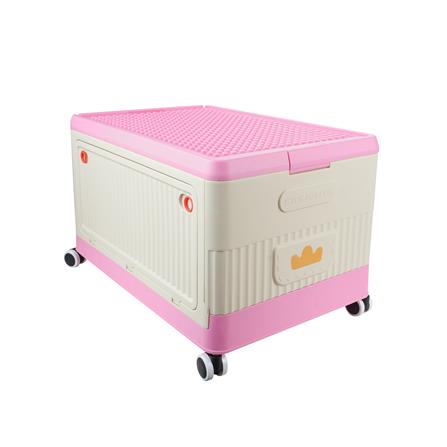 STORAGE BOX STACKO KID DUCK SIZE S 43X28X27CM PINK [EXCLUSIVE FROM HOMEPRO THAILAND]