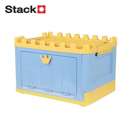 STORAGE BOX STACKO KID FORT SIZE S 41X30X27CM LIGHT BLUE [EXCLUSIVE FROM HOMEPRO THAILAND]