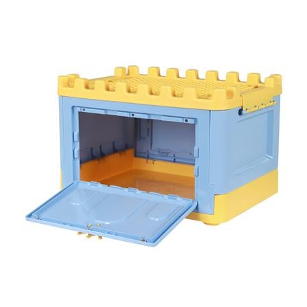 STORAGE BOX STACKO KID FORT SIZE S 41X30X27CM LIGHT BLUE [EXCLUSIVE FROM HOMEPRO THAILAND]