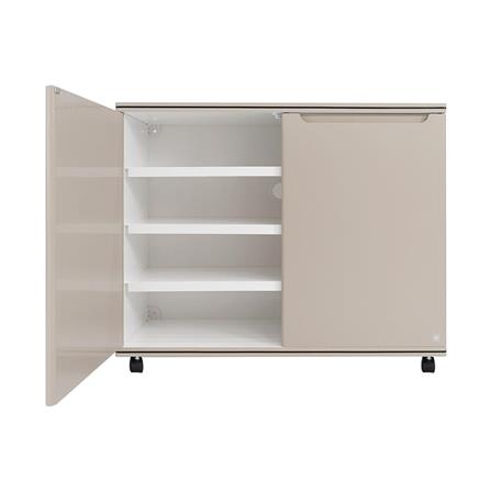 4-TIER SHOE CABINET KING CURVE TOFU [EXCLUSIVE FROM HOMEPRO THAILAND]