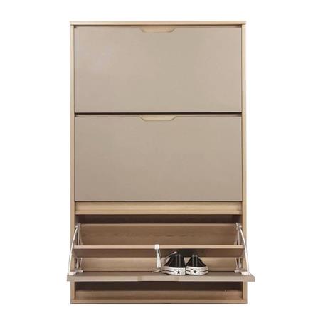 3-TIER SHOE CABINET FURDINI SB7513 OTTAWA/SANDSTONE [EXCLUSIVE FROM HOMEPRO THAILAND]