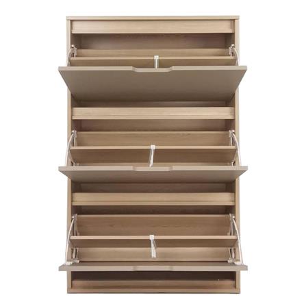 3-TIER SHOE CABINET FURDINI SB7513 OTTAWA/SANDSTONE [EXCLUSIVE FROM HOMEPRO THAILAND]