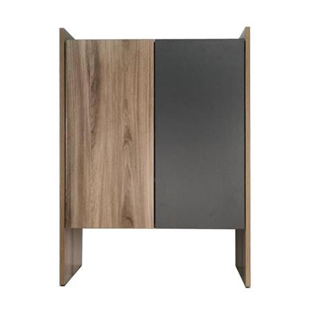 SHOE CABINET FURDINI SB6067 60CM CHESTNUT/GRAPHITE [EXCLUSIVE FROM HOMEPRO THAILAND]