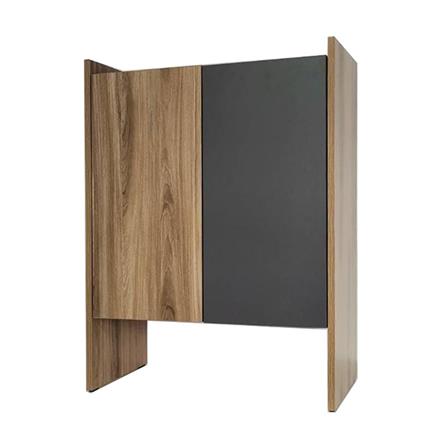 SHOE CABINET FURDINI SB6067 60CM CHESTNUT/GRAPHITE [EXCLUSIVE FROM HOMEPRO THAILAND]