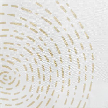 MOYA POLYESTER SHOWER CURTAIN ACS24325A 180X180CM WHITE CREAM