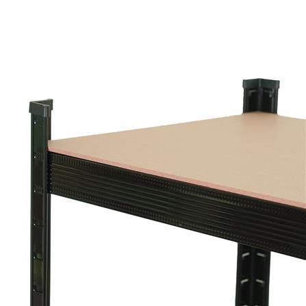 5-TIER SHELVING UNIT FURDINI HARV 90CM BLACK