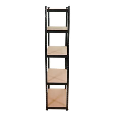 5-TIER SHELVING UNIT FURDINI HARV 90CM BLACK