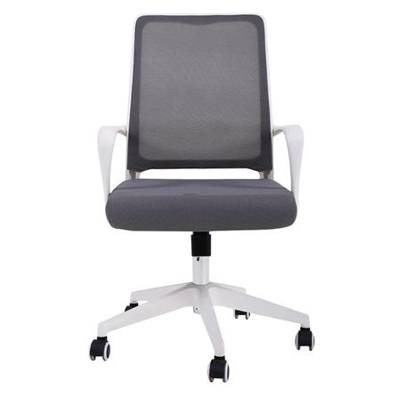 OFFICE CHAIR FURDINI VEGA B616-1 NET/FABRIC GREY/WHITE [EXCLUSIVE FROM HOMEPRO THAILAND]