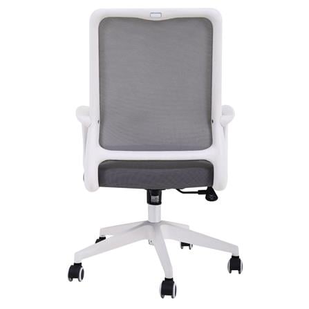 OFFICE CHAIR FURDINI VEGA B616-1 NET/FABRIC GREY/WHITE [EXCLUSIVE FROM HOMEPRO THAILAND]