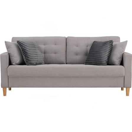 SOFA 3 SEATER SLAVIA LIGHT GREY