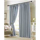 RED DANIELLE CURTAIN FRENCH PLEAT SUNBLOCK C14 80965 10D BLUE