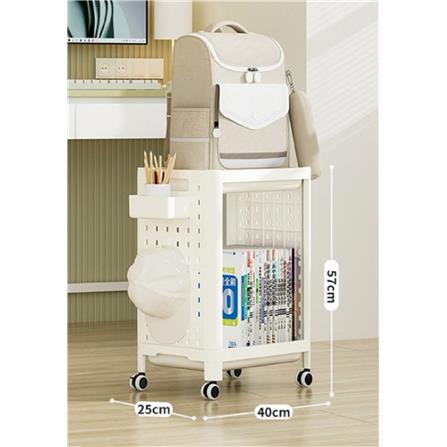 2 TIER RACK 25X40X57CM KECH MIREA WHITE