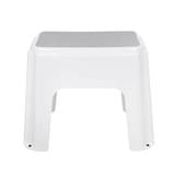 TALL CHAIR SQUARE 24X34X30CM PLIM WHITE