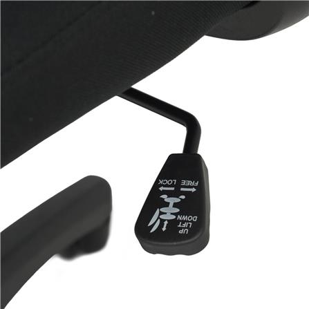 OFFICE CHAIR FURDINI QUCICK W-241-1 NET BLACK [EXCLUSIVE FROM HOMEPRO THAILAND]