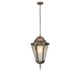 PRE-ORDER BRIGHT OBJECTIVES PENDANT OUTDOOR LAMP 8816/P 900MM E27 ANTIQUE BRASS
