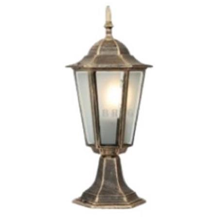 PRE-ORDER BRIGHT OBJECTIVES GATE LAMP 8816/S 460MM E27 ANTIQUE BRASS