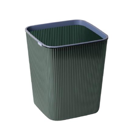 SQUARE DUSBIN KLEAR ACCO 9L GREEN