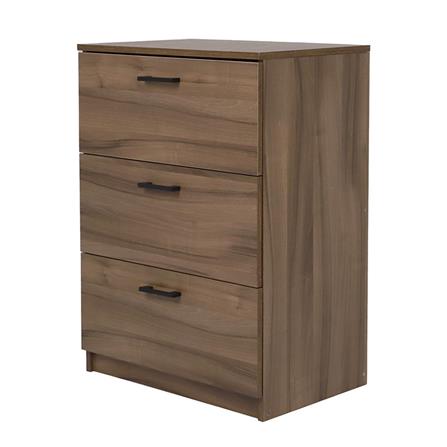 CHEST OF 3 DRAWERS FURDINI AMORE WALNUT [EXCLUSIVE FROM HOMEPRO THAILAND]