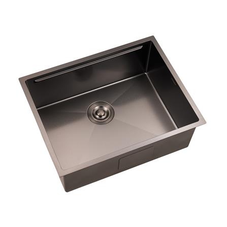 LIVINOX BUILT IN NANO LAVA SINK LWS-6047VB 1BOWL STAINLESS STEEL 304 60CM GUN METAL